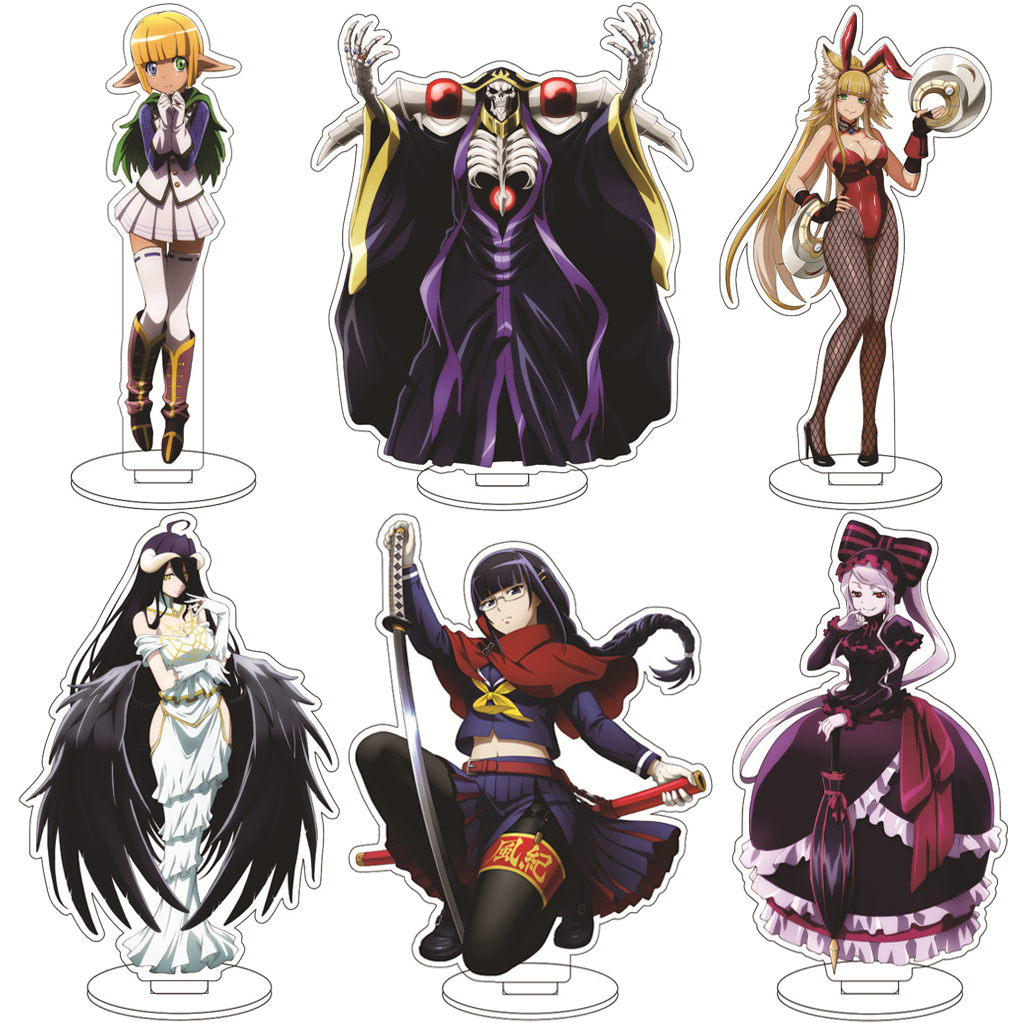 Given Anime Merchandise - 16CM Anime OVERLORD Albedo Demiurge Ainz