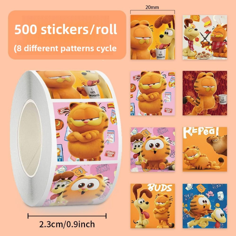 Garfield cartoon cute 500pcs r - đánh giá và giá Anime Merchandise Wholesale
