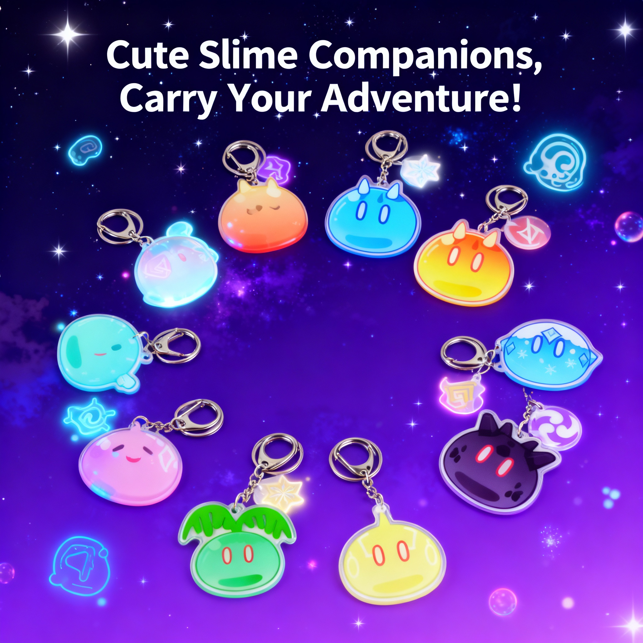 Genshin Impact Slime Acrylic A - đánh giá và giá Anime Merchandise Wholesale