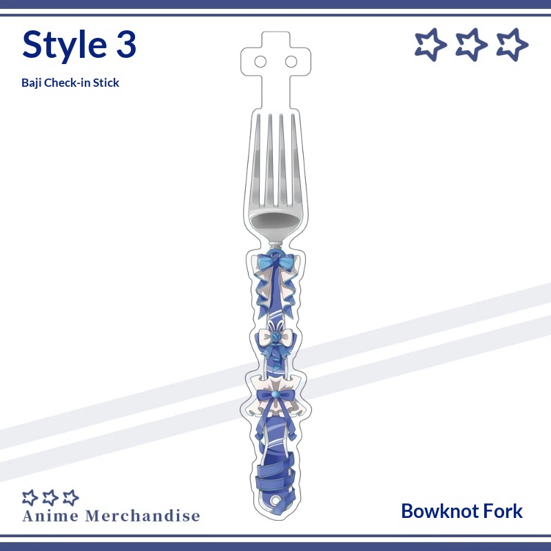 Anime Acrylic Bowknot Fork Sha - đánh giá và giá Anime Merchandise China