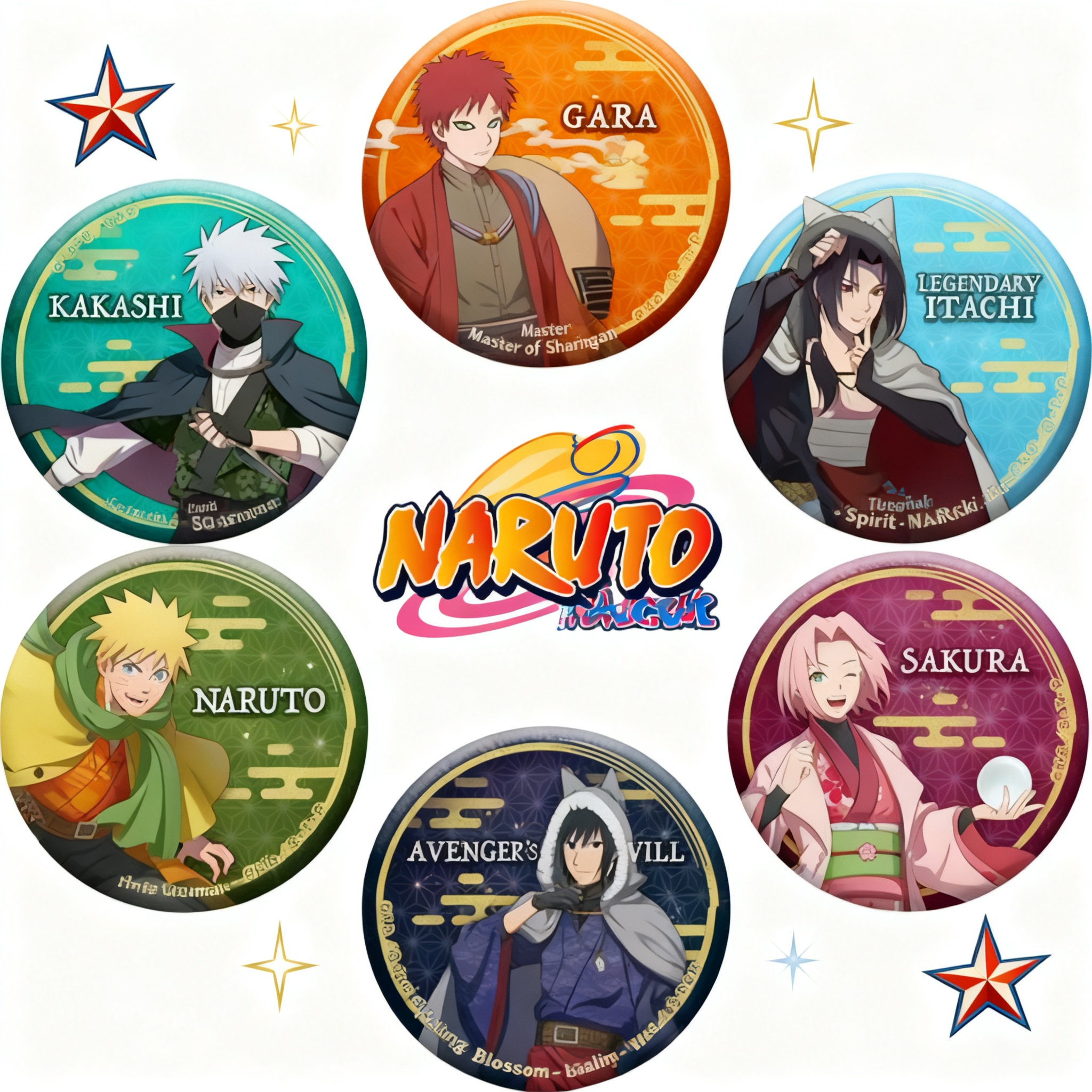 Anime Badge Naruto Cosplay Pin - đánh giá và giá Anime Merchandise Naruto