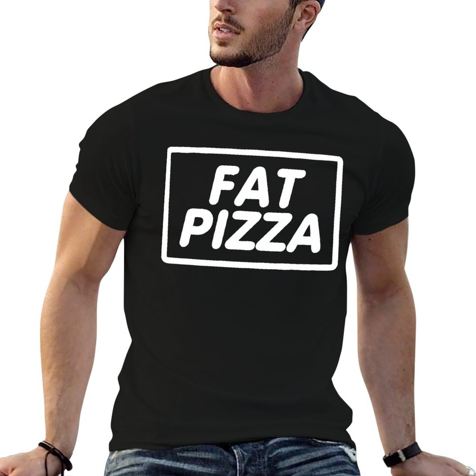 BEST SELLER - Fat Pizza Logo M - đánh giá và giá Anime Merchandise China