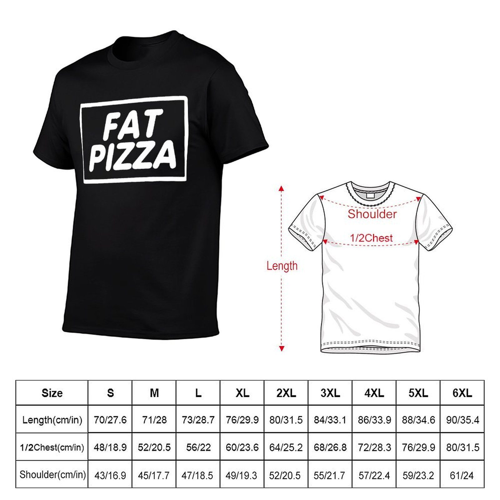 BEST SELLER - Fat Pizza Logo M - đánh giá và giá Anime Merchandise China