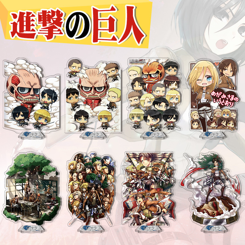 Attack on Titan Acrylic Stand  - đánh giá và giá Anime Merchandise Wholesale