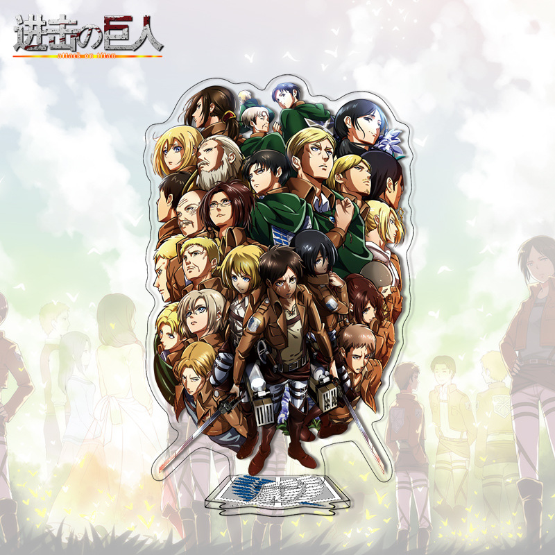 Attack on Titan Acrylic Stand  - đánh giá và giá Anime Merchandise Wholesale