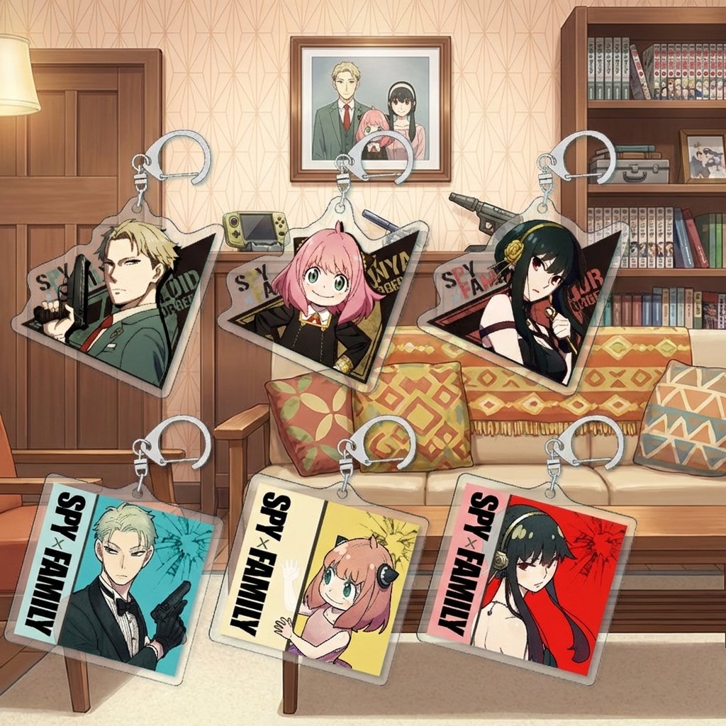 SPY×FAMILY Anya Keychain Acryl - đánh giá và giá Anime Merchandise Figures