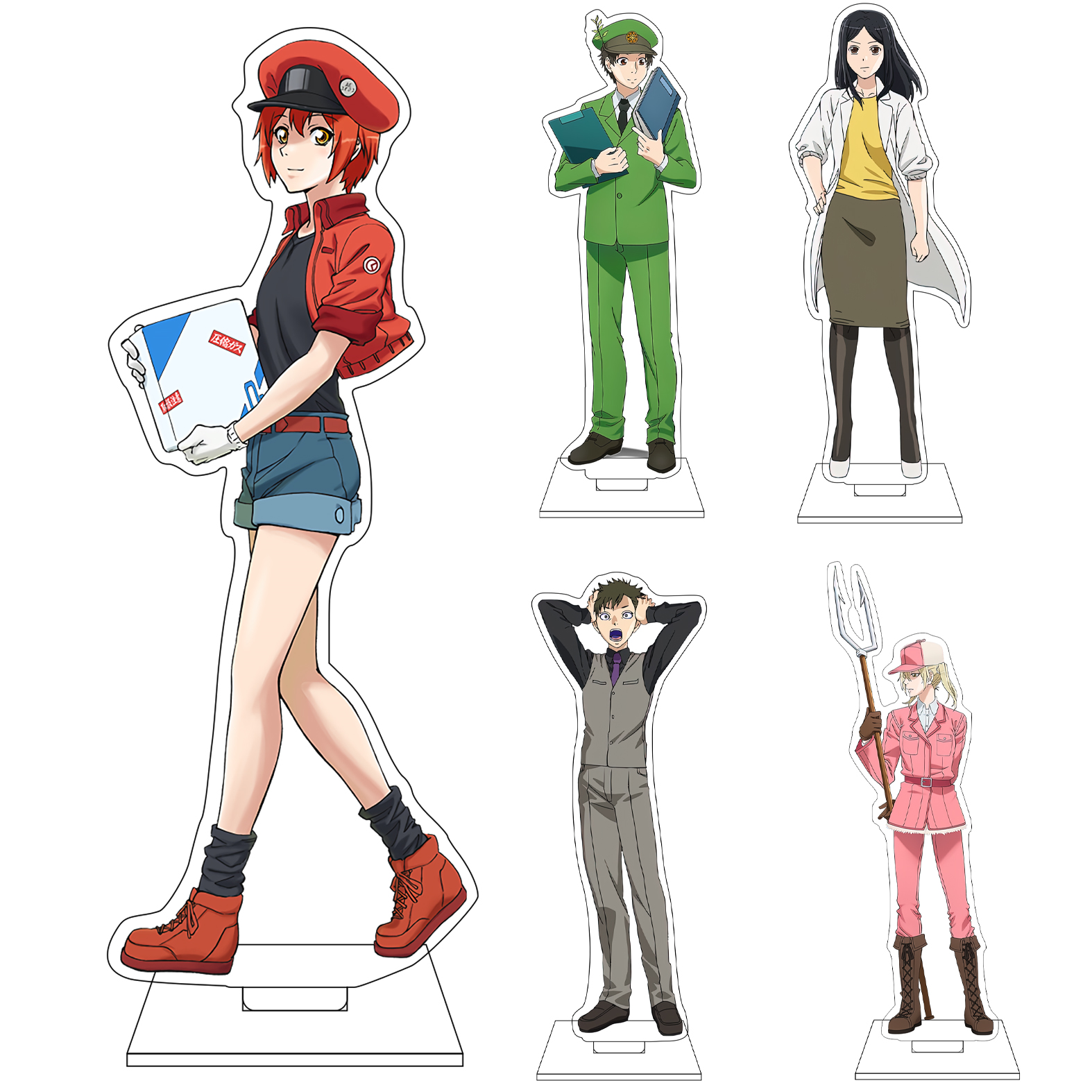 16CM Anime Cells at Work! Cosp - đánh giá và giá Acrylic Stand Figure