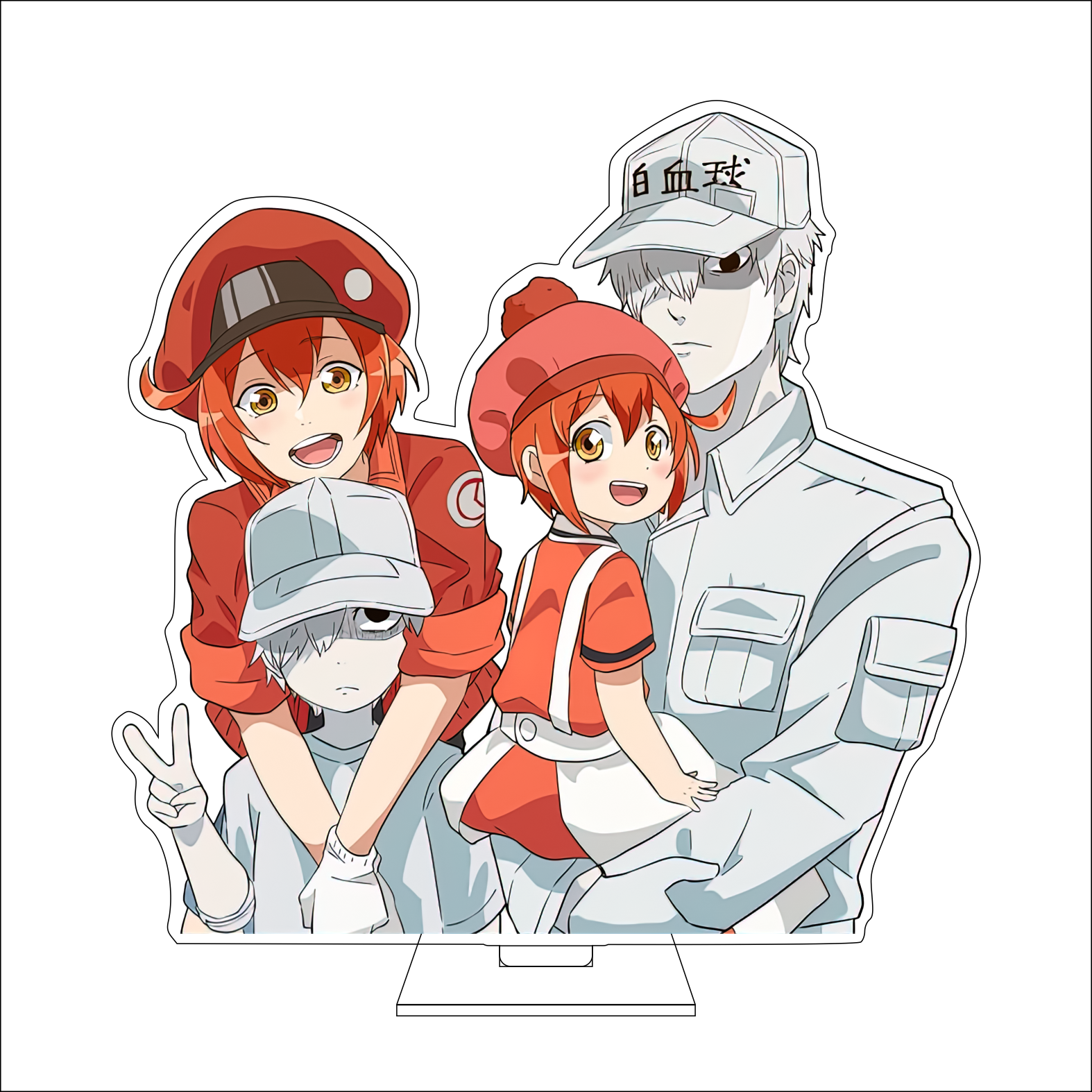16CM Anime Cells at Work! Cosp - đánh giá và giá Acrylic Stand Figure