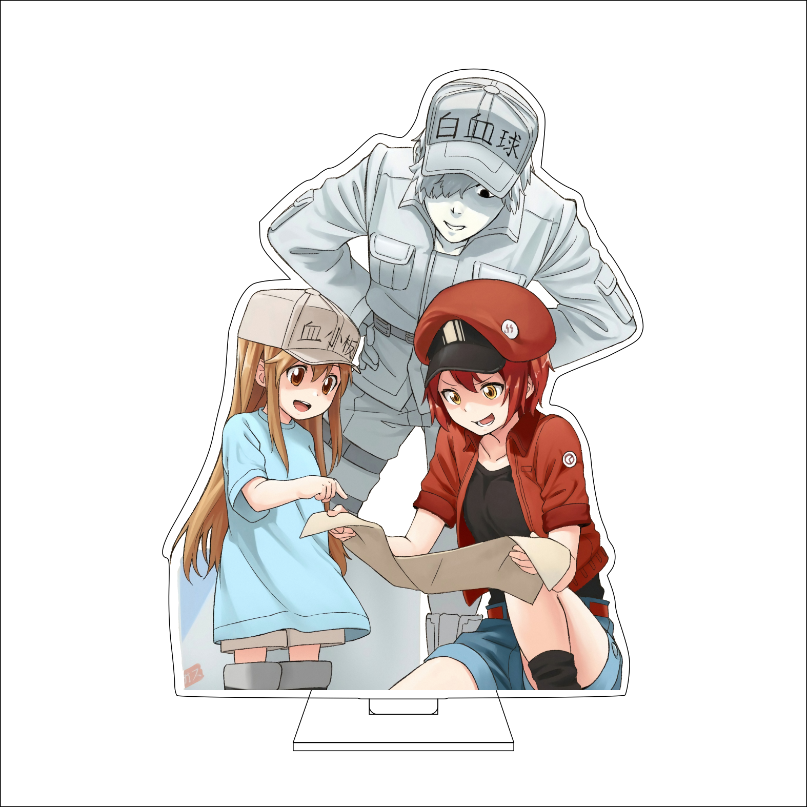 16CM Anime Cells at Work! Cosp - đánh giá và giá Acrylic Stand Figure