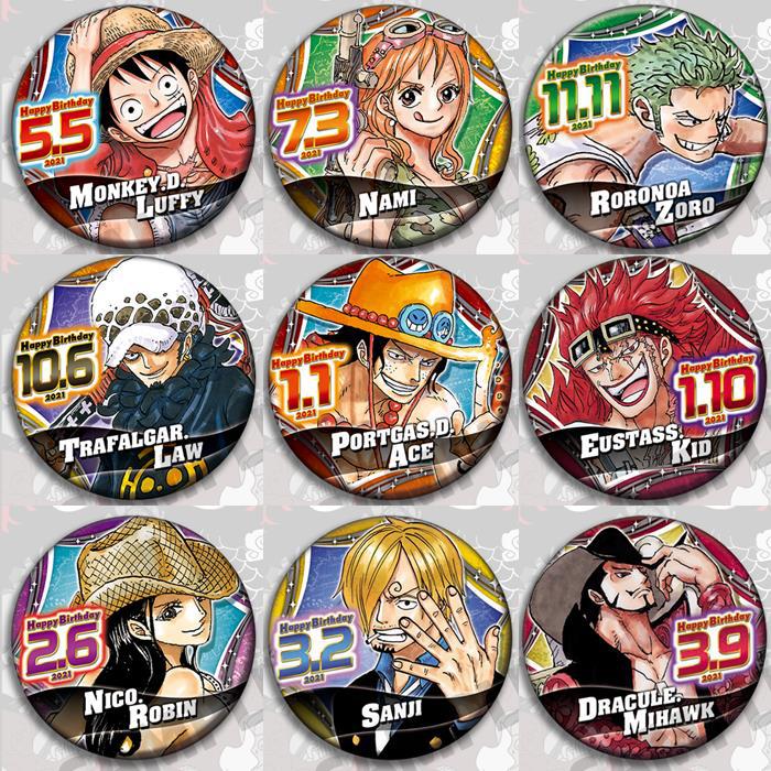 One Piece Anime Badge Pin Set  - đánh giá và giá Anime Merchandise China
